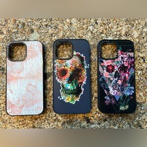 Casetify - Three (3) iPhone 13X Cases